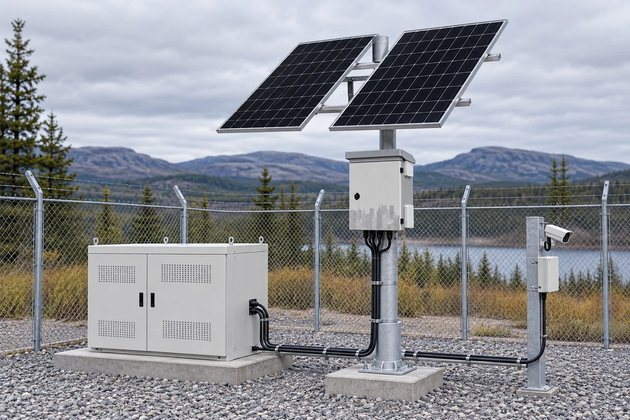 Maxsol CS400150 solar power system with two 200W panels and a 150Ah LiFePO4 battery