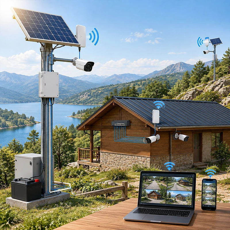 How to Size Solar Power for an Outdoor PoE Device