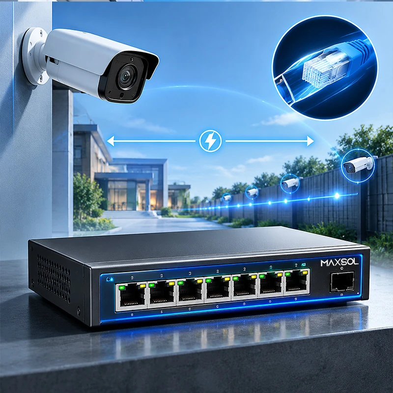 300m Long-Range PoE for IP Cameras: Planning Guide