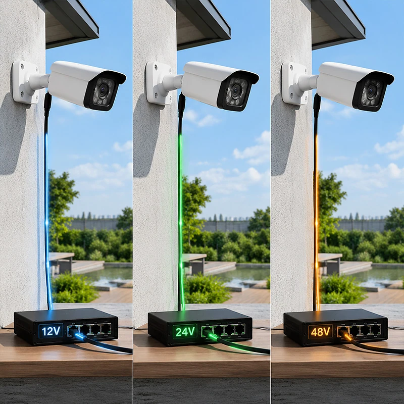 12V vs 24V vs 48V for Outdoor PoE Networks
