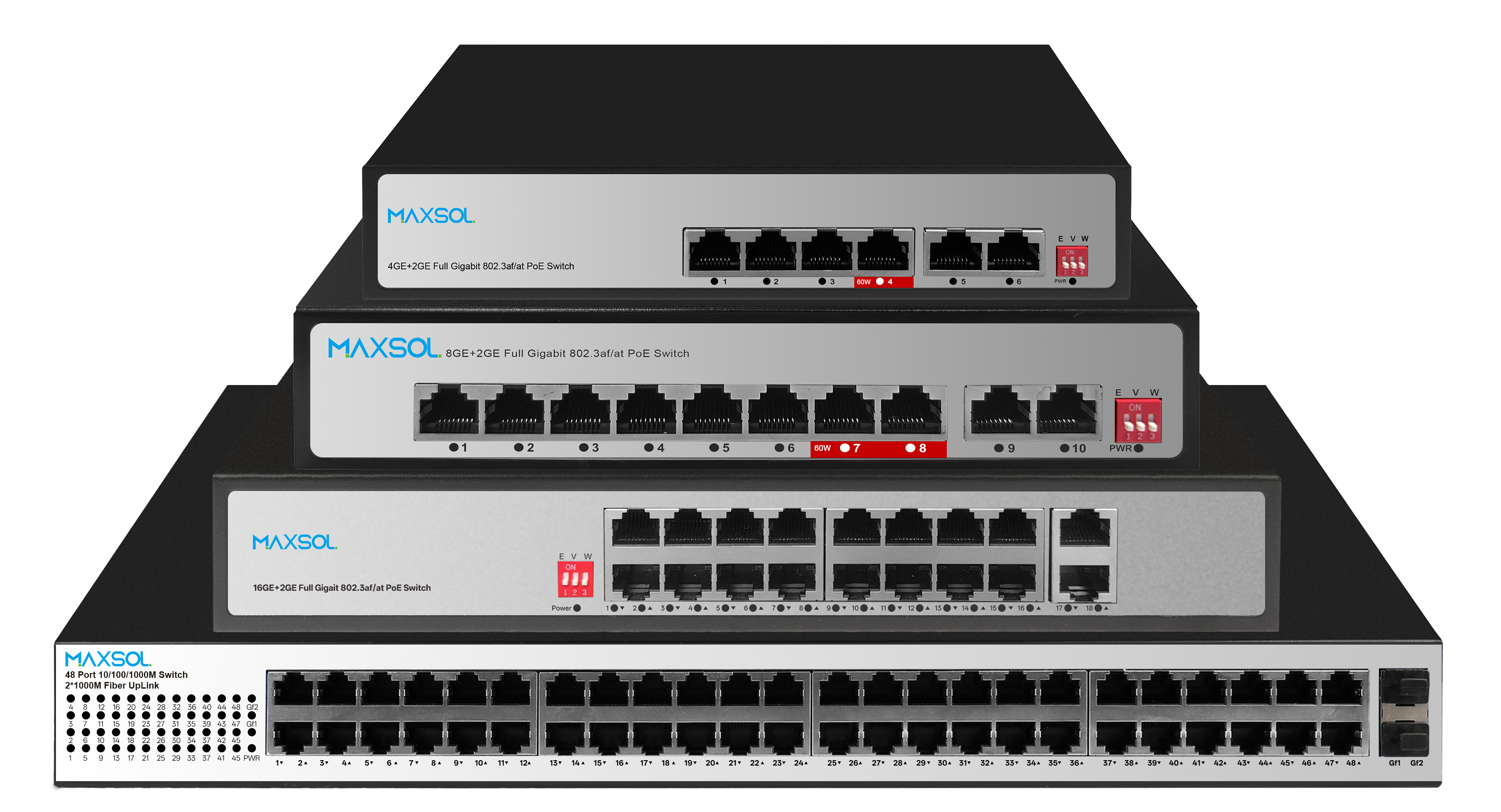 1000Mbps Commercial PoE Switch